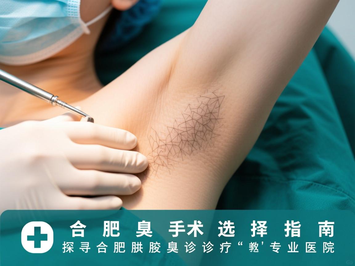 合肥腋臭手术选择指南,探寻合肥腋臭诊疗的专业医院 合肥腋臭手术选择指南,探寻合肥腋臭诊疗的专业医院