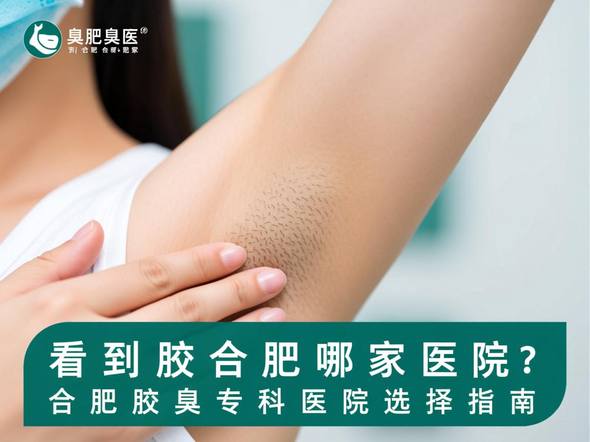看腋臭到合肥哪家医院？合肥腋臭专科医院选择指南