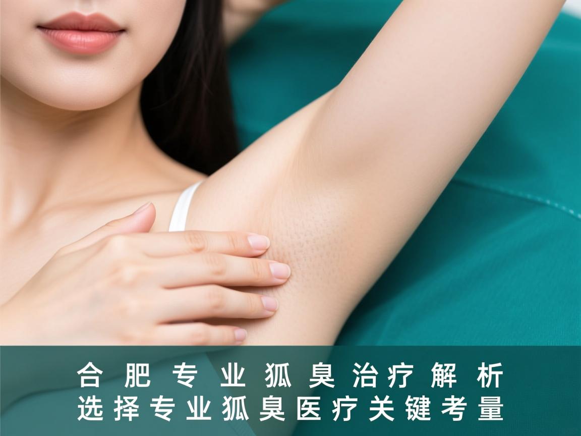 合肥专业狐臭治疗解析,选择专业狐臭医疗的关键考量 合肥专业狐臭治疗解析,选择专业狐臭医疗的关键考量