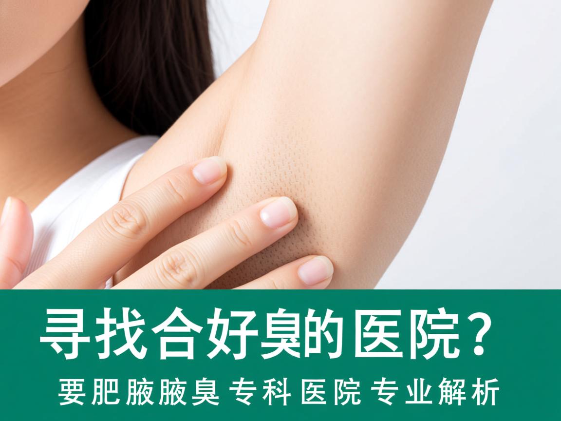 寻找合肥腋臭好的医院?合肥腋臭专科医院专业解析 寻找合肥腋臭好的医院?合肥腋臭专科医院专业解析