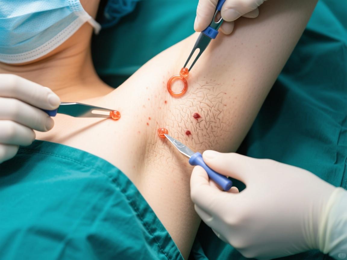 解析贵阳微波腋臭手术，微波腋臭手术的原理与术后护理