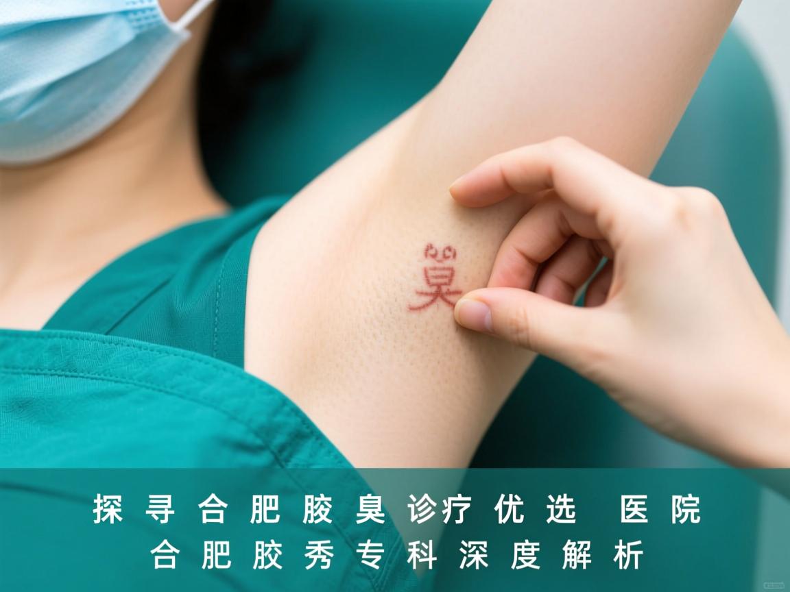 探寻合肥腋臭诊疗优选医院，合肥腋秀专科深度解析