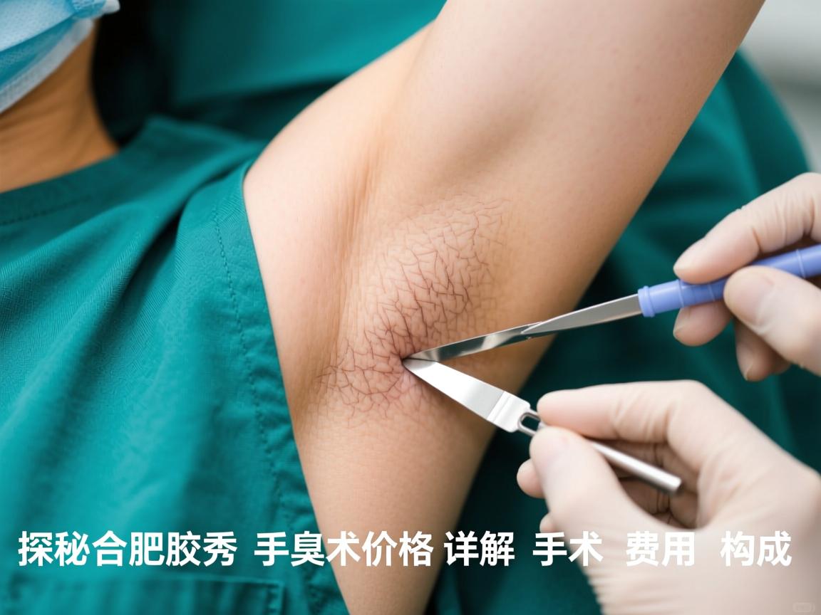 探秘合肥腋秀腋臭手术价格，详解腋臭手术费用构成