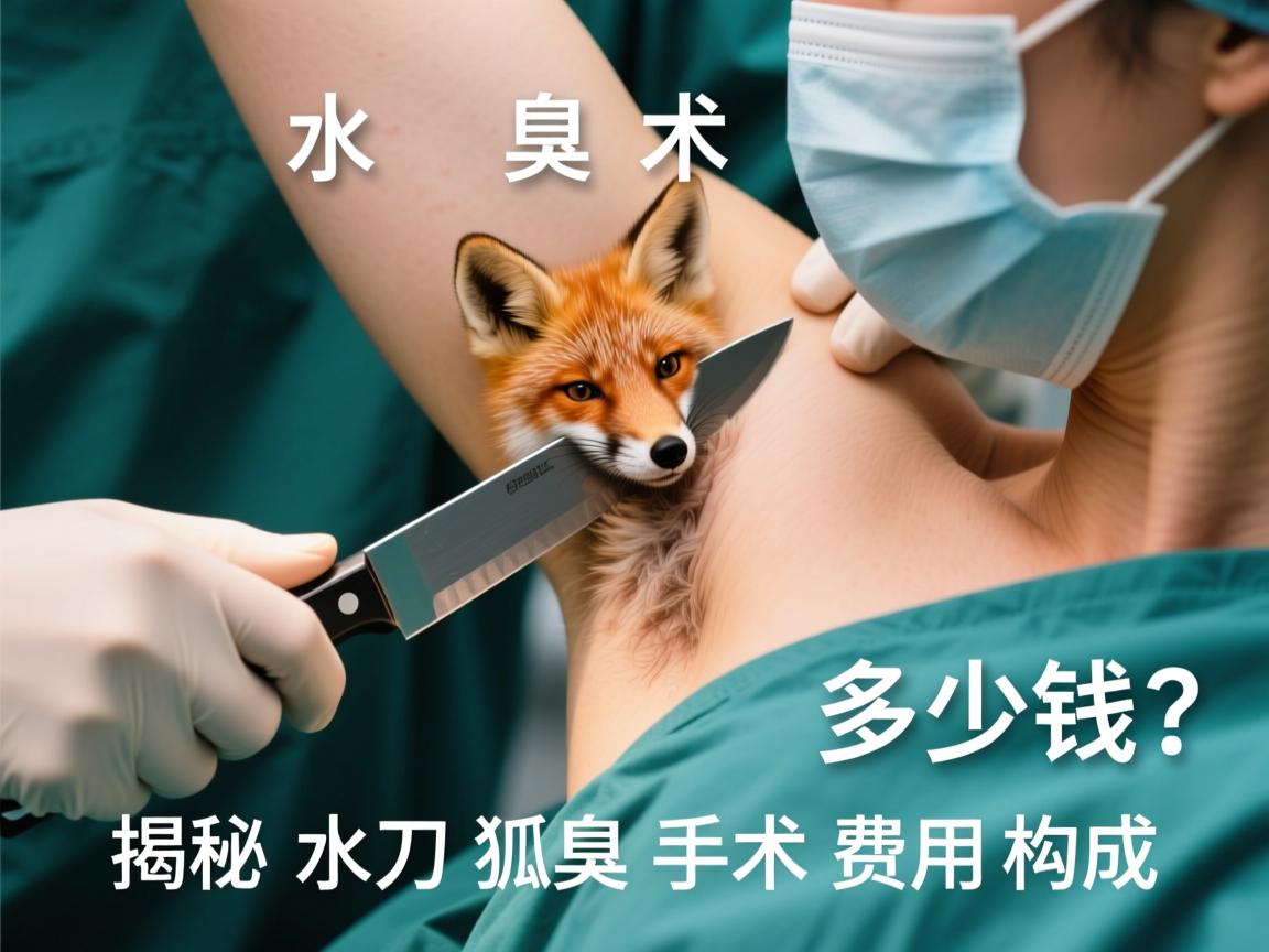 水刀狐臭手术多少钱？揭秘水刀狐臭手术费用构成