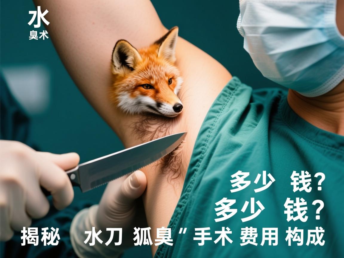 水刀狐臭手术多少钱？揭秘水刀狐臭手术费用构成
