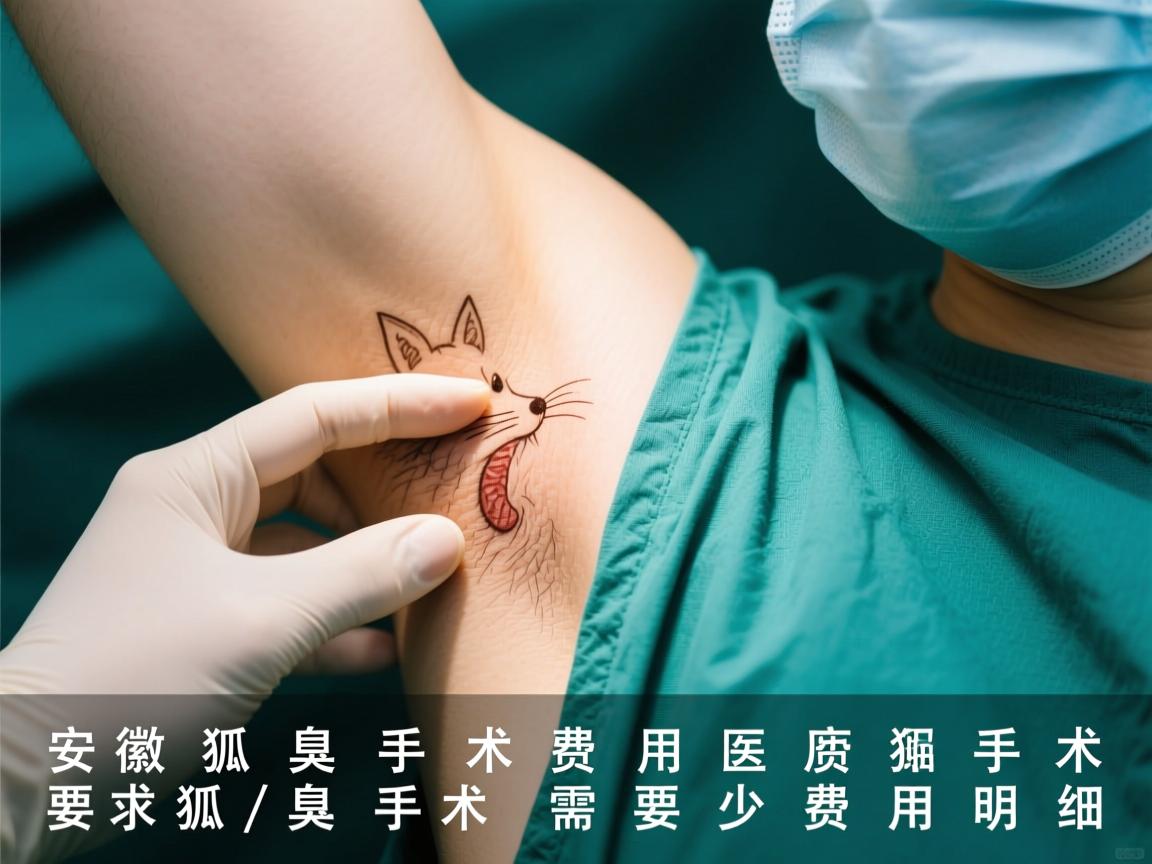 安徽狐臭手术费用解析，狐臭手术需要多少费用明细