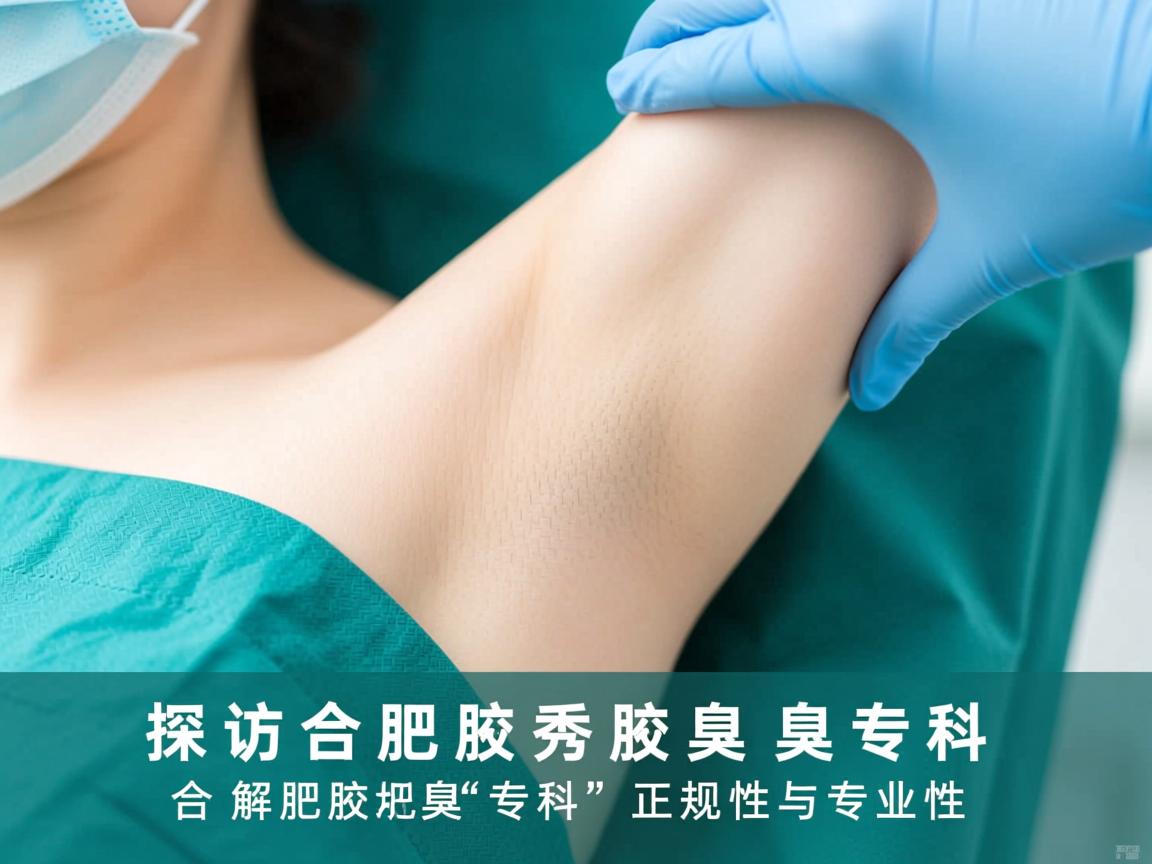 探访合肥腋秀腋臭专科,解析合肥腋秀腋臭专科的正规性与专业性 探访合肥腋秀腋臭专科,解析合肥腋秀腋臭专科的正规性与专业性