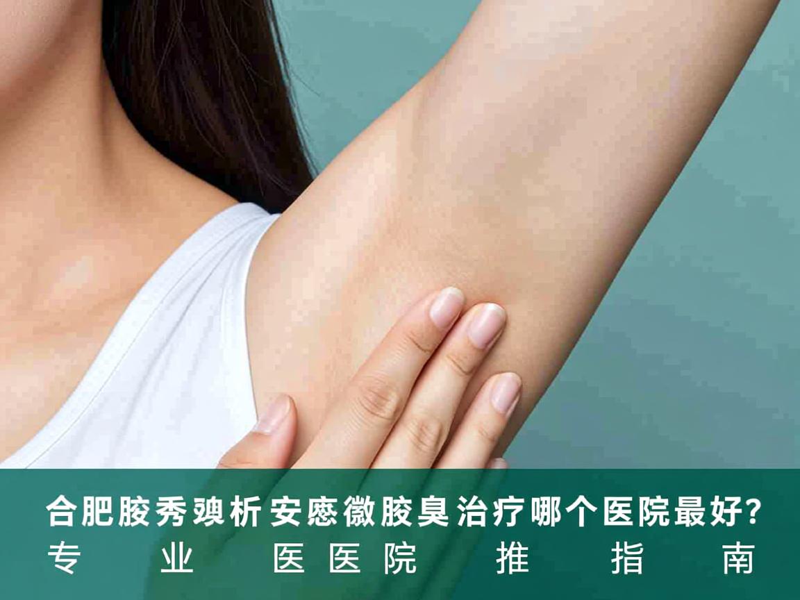 合肥腋秀解析，安徽腋臭治疗哪个医院最好？专业医院推荐指南