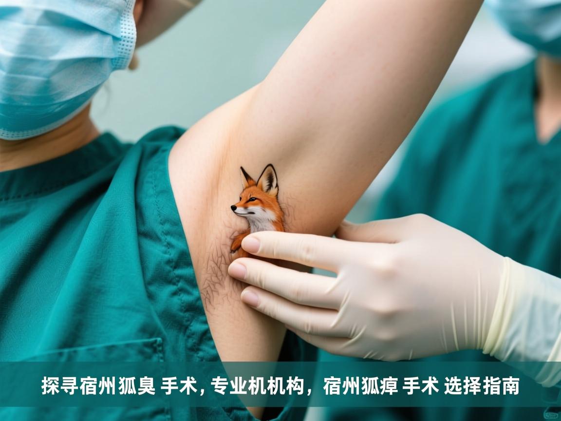 探寻宿州狐臭手术专业机构，宿州狐臭手术选择指南