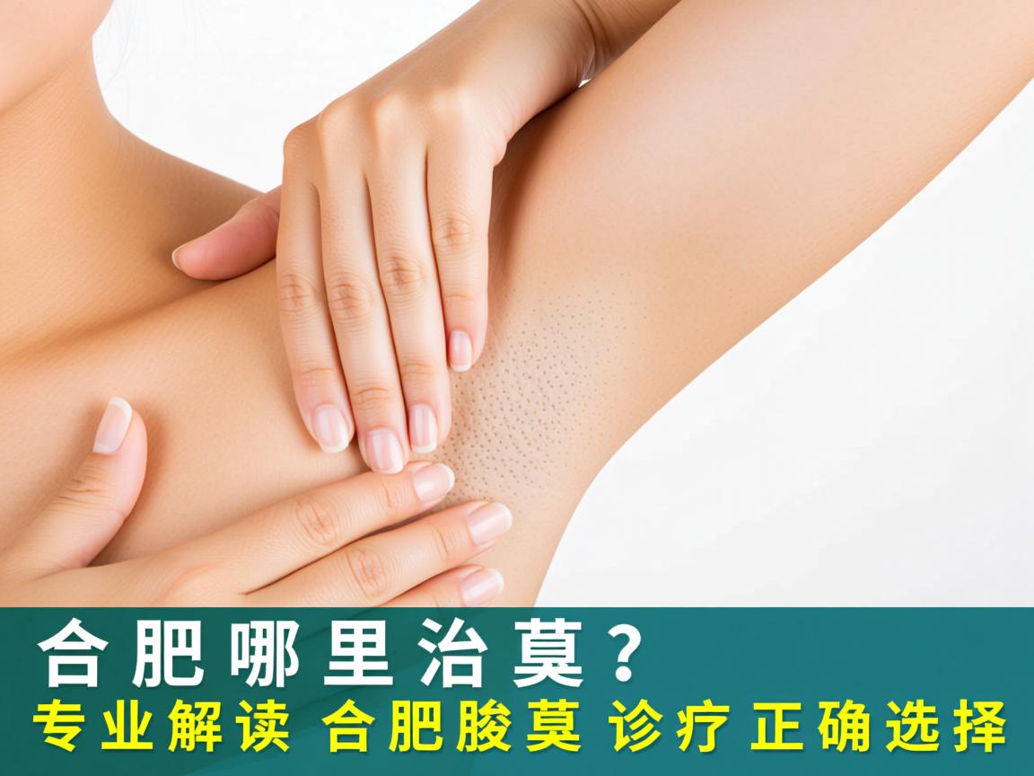 合肥哪里治腋臭?专业解读合肥腋臭诊疗的正确选择 合肥哪里治腋臭?专业解读合肥腋臭诊疗的正确选择