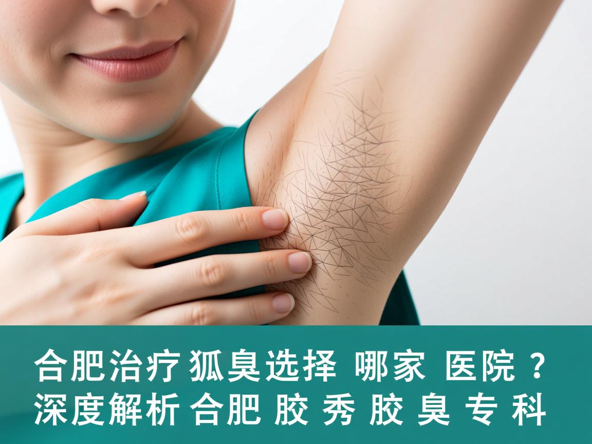 合肥治疗狐臭选择哪家医院？深度解析合肥腋秀腋臭专科