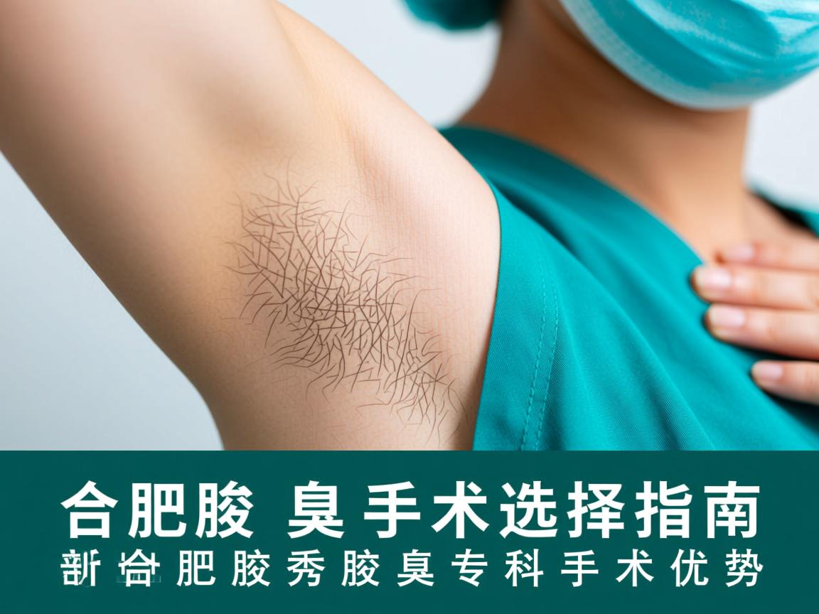 合肥腋臭手术选择指南,剖析合肥腋秀腋臭专科手术优势 合肥腋臭手术选择指南,剖析合肥腋秀腋臭专科手术优势