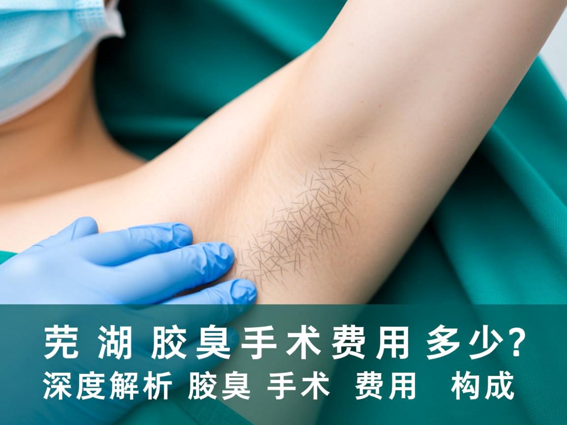 芜湖腋臭手术费用多少？深度解析腋臭手术费用构成