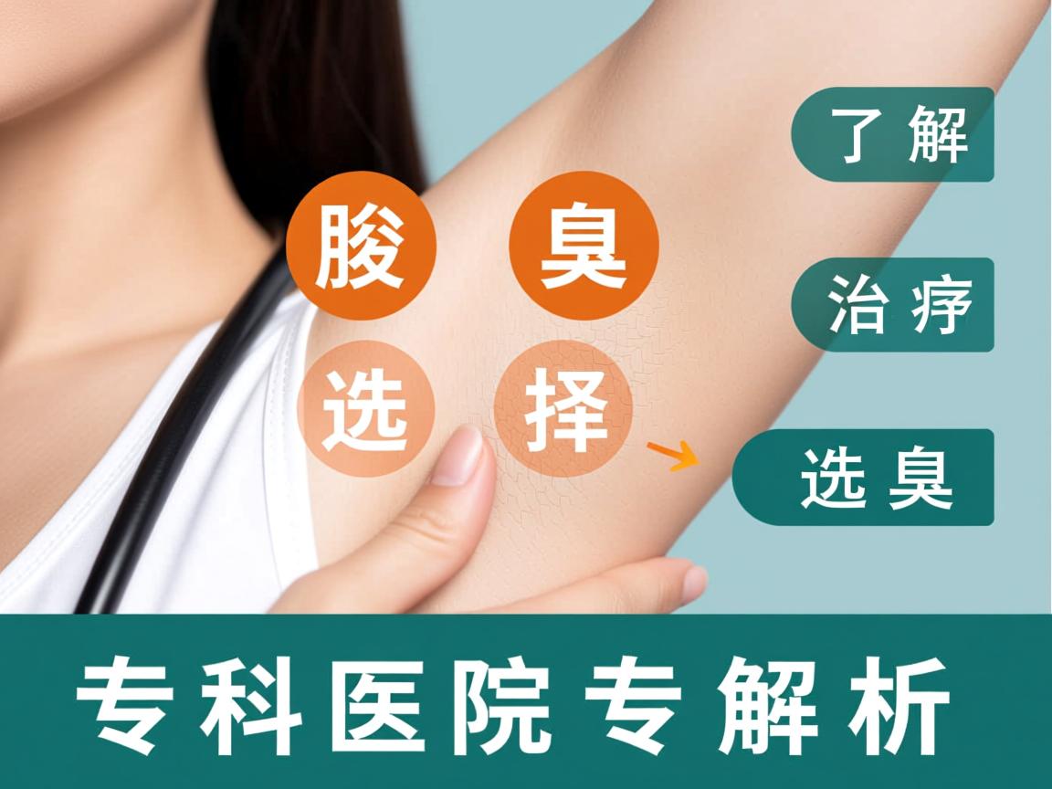 了解腋臭治疗选择 腋臭专科医院专业解析