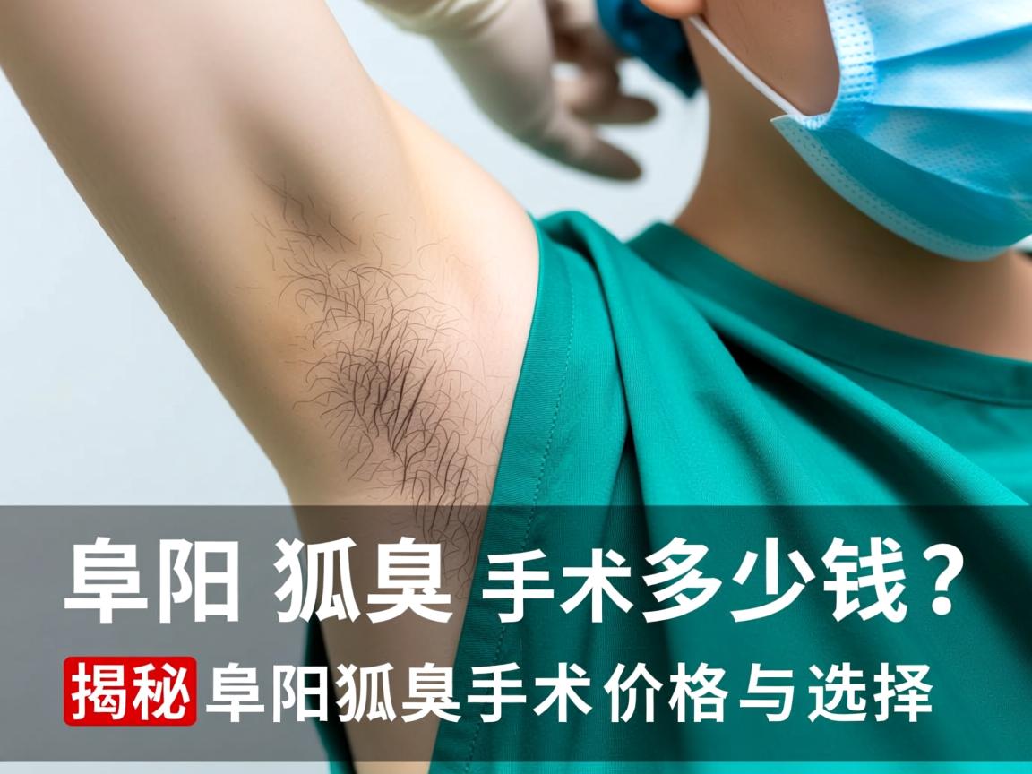 阜阳狐臭手术多少钱?揭秘阜阳狐臭手术价格与选择 阜阳狐臭手术多少钱?揭秘阜阳狐臭手术价格与选择