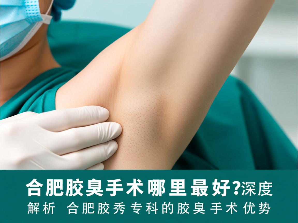 合肥腋臭手术哪里最好？深度解析合肥腋秀专科的腋臭手术优势