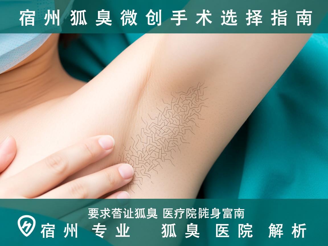 宿州狐臭微创手术选择指南，宿州专业狐臭医院解析