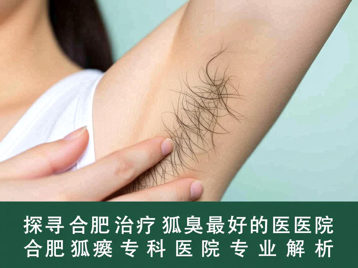 探寻合肥治疗狐臭最好的医院，合肥狐臭专科医院专业解析