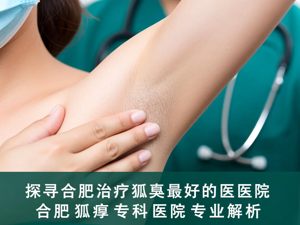 探寻合肥治疗狐臭最好的医院，合肥狐臭专科医院专业解析