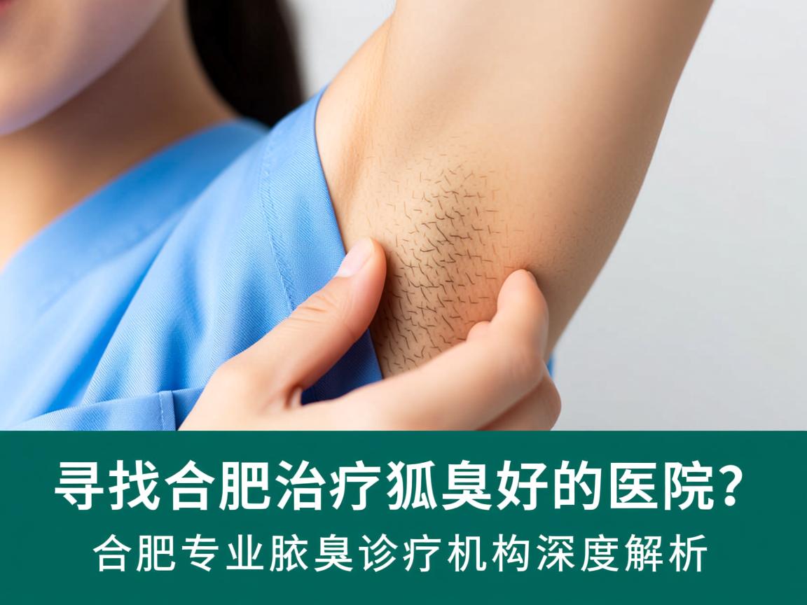 寻找合肥治疗狐臭好的医院？合肥专业腋臭诊疗机构深度解析