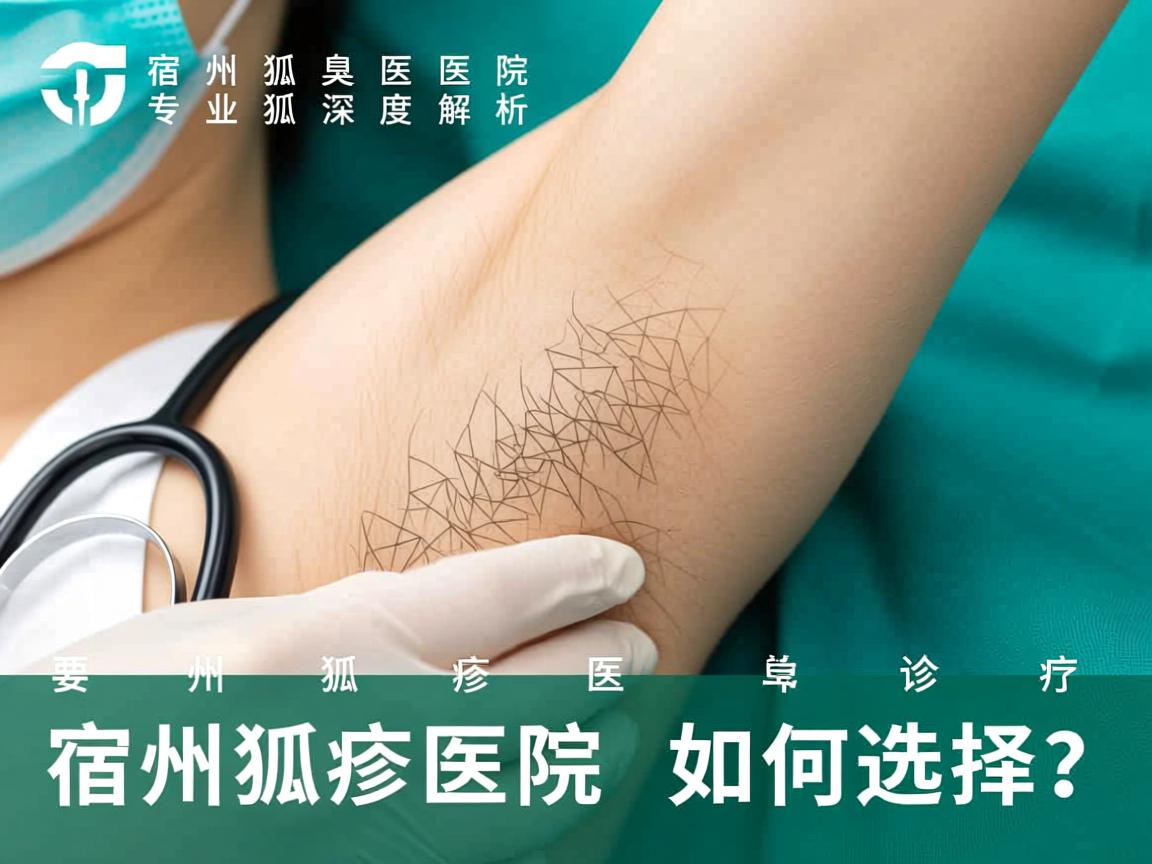 宿州狐臭医院深度解析，专业狐臭诊疗，宿州狐臭医院如何选择？