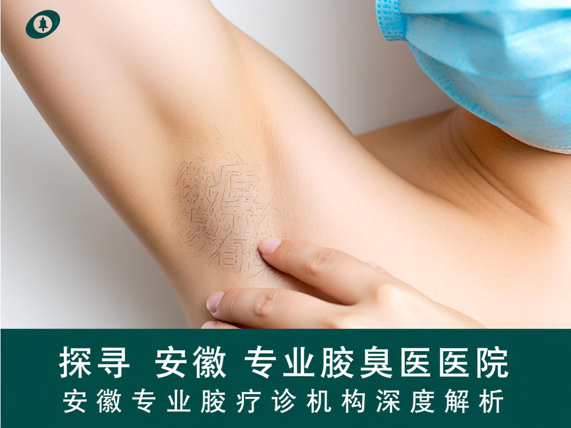 探寻安徽专业腋臭医院，安徽专业腋臭诊疗机构深度解析