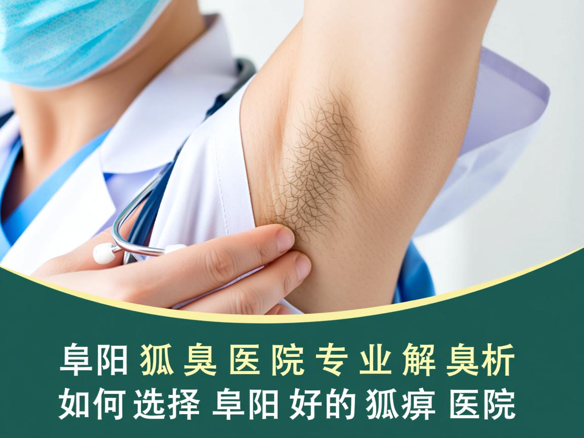 阜阳狐臭医院专业解析，如何选择阜阳好的狐臭医院