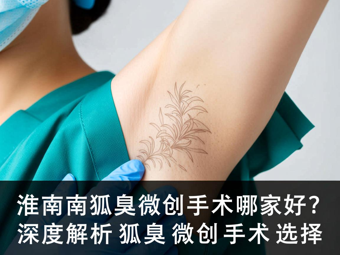 淮南狐臭微创手术哪家好？深度解析狐臭微创手术选择