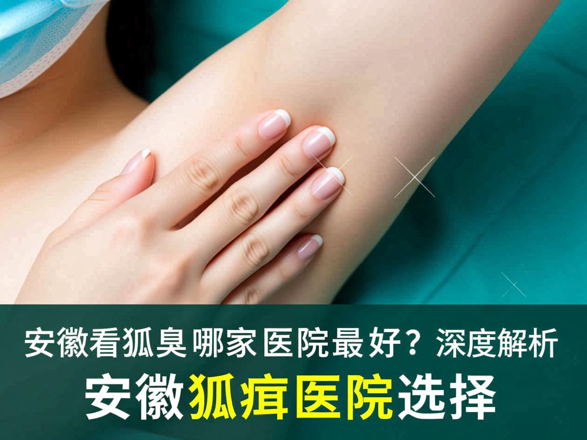 安徽看狐臭哪家医院最好？深度解析安徽狐臭医院选择