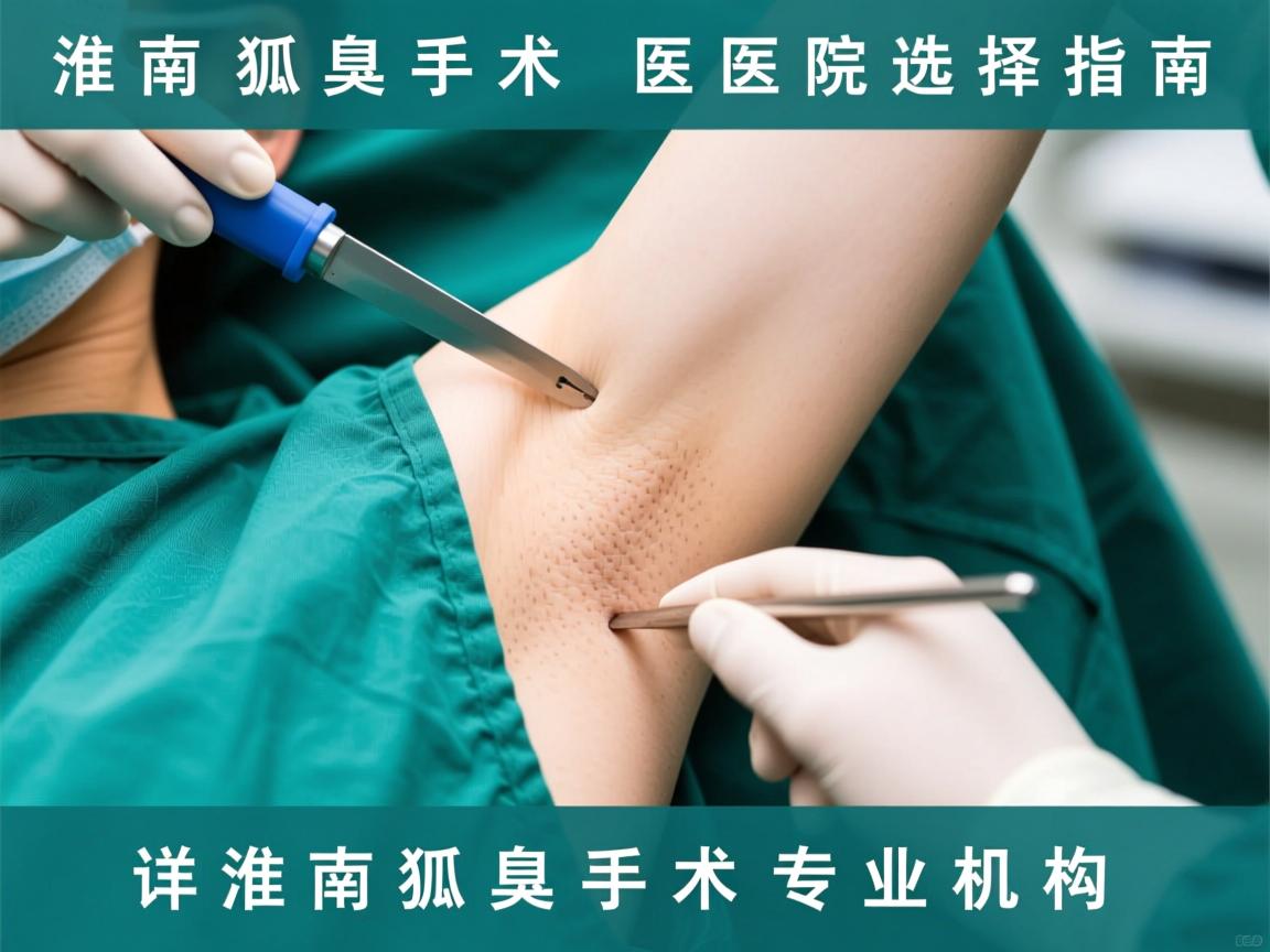 淮南狐臭手术医院选择指南，详解淮南狐臭手术专业机构