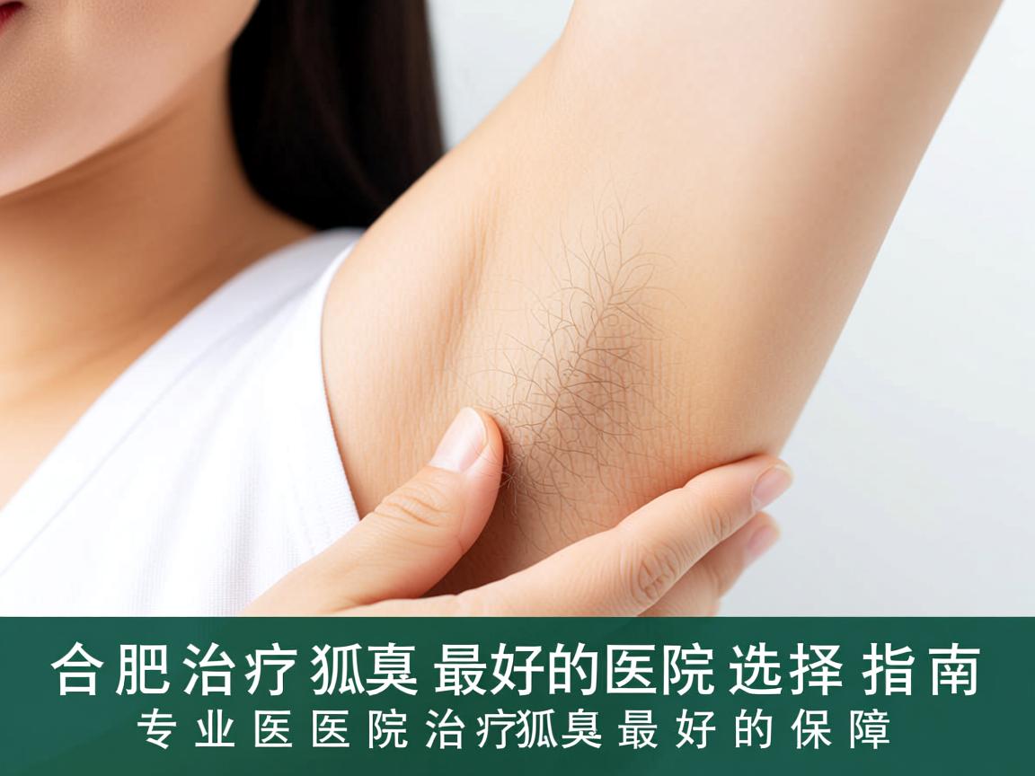 合肥治疗狐臭最好的医院选择指南，专业医院治疗狐臭最好的保障