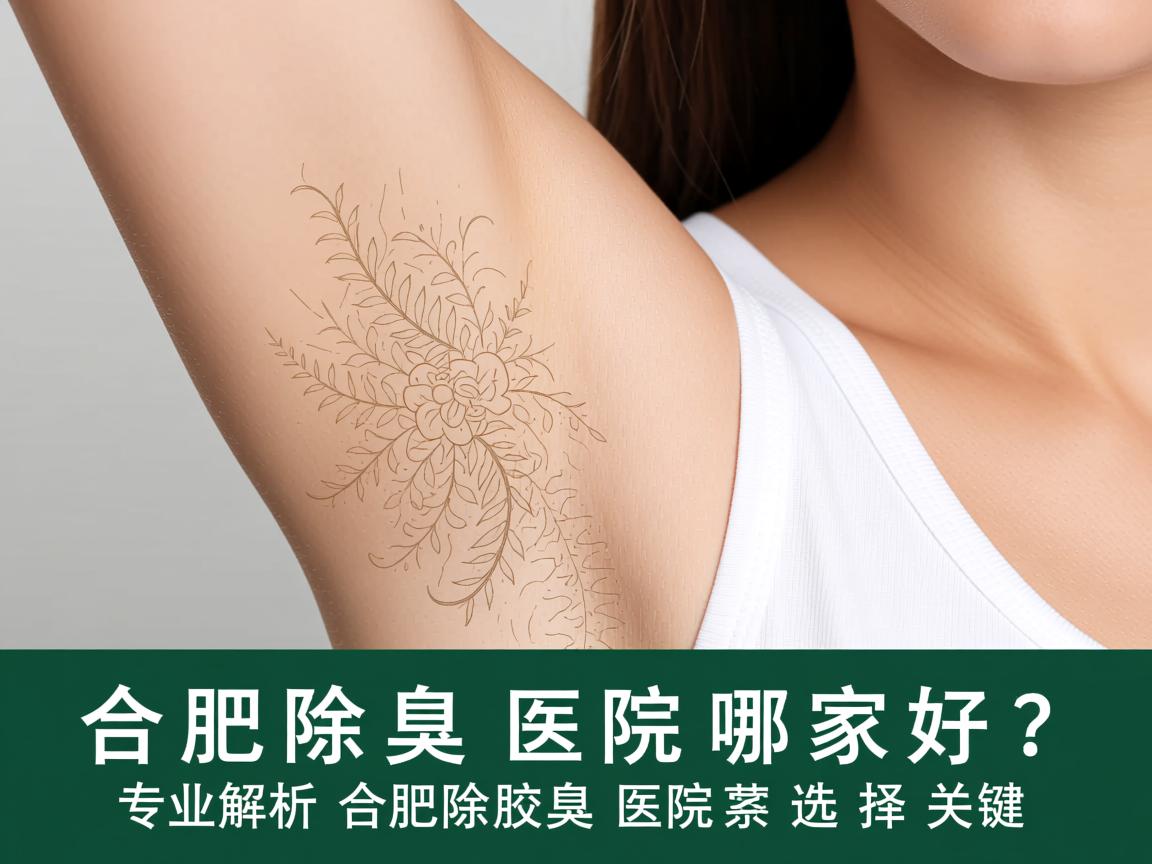 合肥除腋臭医院哪家好？专业解析合肥除腋臭医院的选择关键