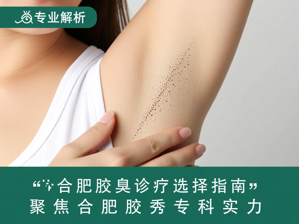 专业解析，合肥腋臭诊疗选择指南，聚焦合肥腋秀专科实力