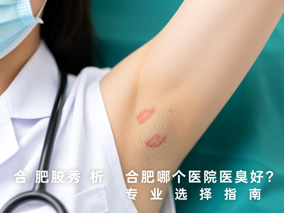合肥腋秀解析，合肥哪个医院医腋臭好？专业选择指南