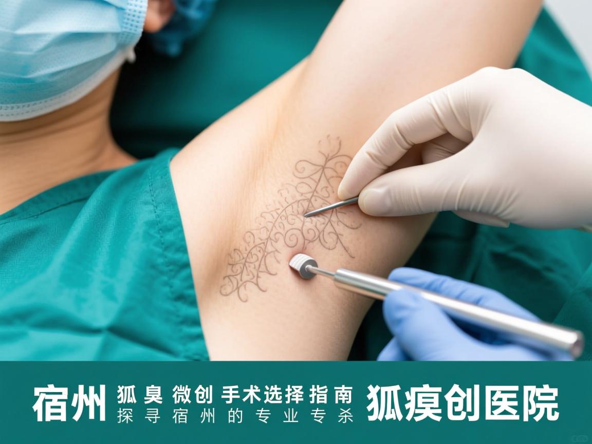 宿州狐臭微创手术选择指南，探寻宿州专业的狐臭微创医院