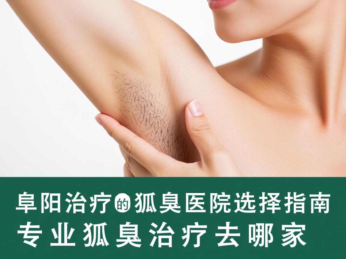 阜阳治疗狐臭的医院选择指南，专业狐臭治疗去哪家