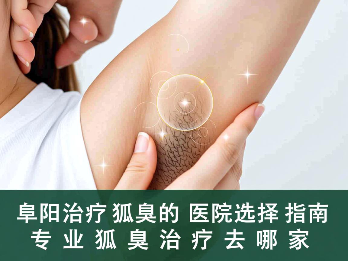 阜阳治疗狐臭的医院选择指南，专业狐臭治疗去哪家