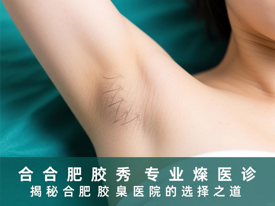 合肥腋秀解析，专业腋臭诊疗，揭秘合肥腋臭医院的选择之道