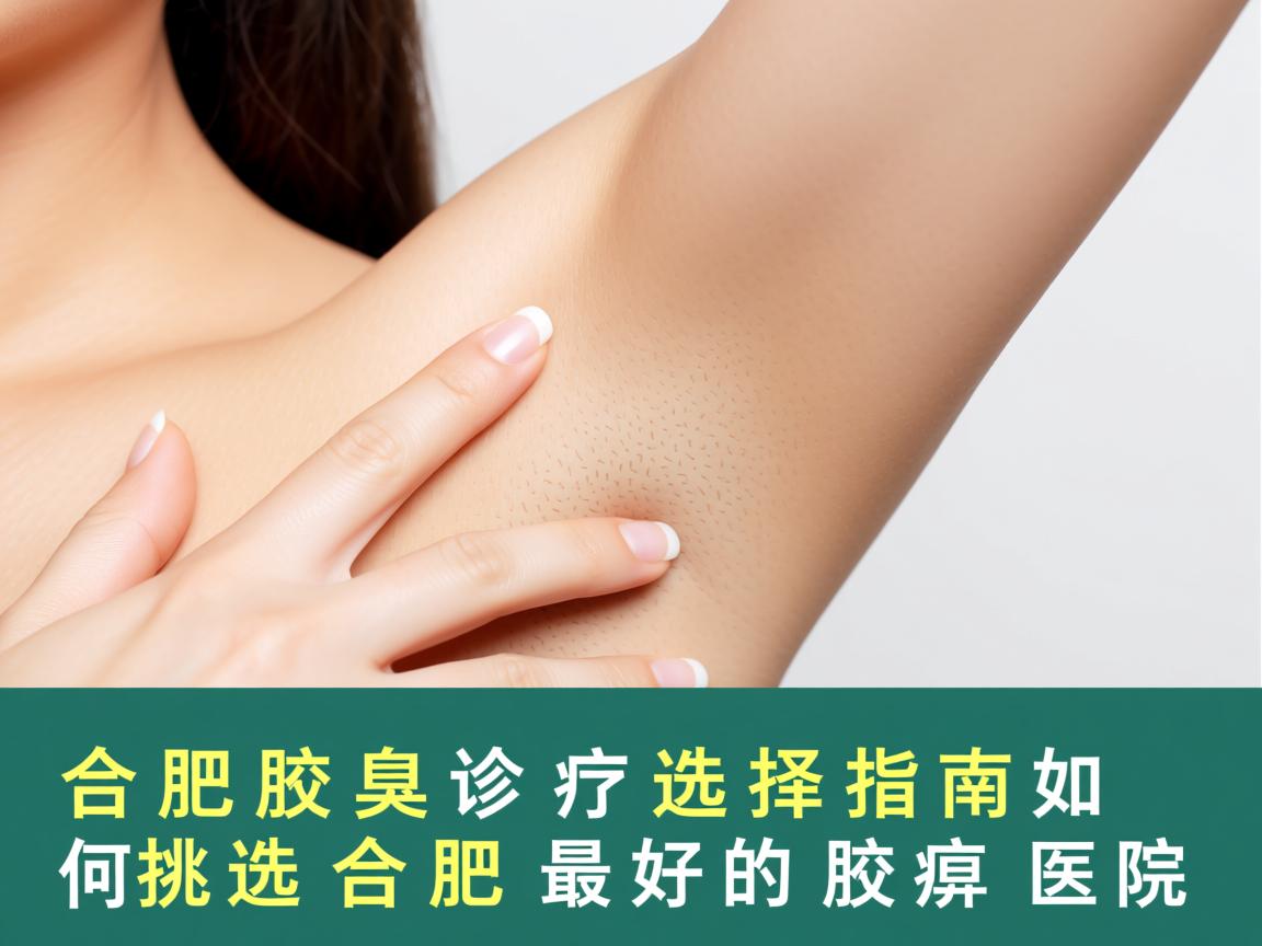 合肥腋臭诊疗选择指南，如何挑选合肥最好的腋臭医院
