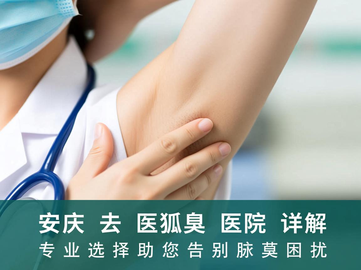 安庆去狐臭医院详解，专业选择助您告别腋臭困扰