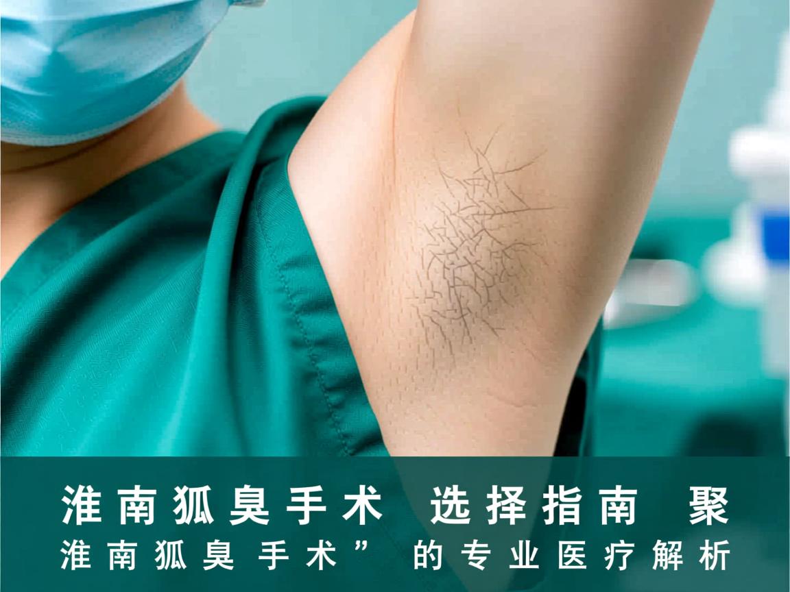 淮南狐臭手术选择指南，聚焦淮南狐臭手术的专业医疗解析