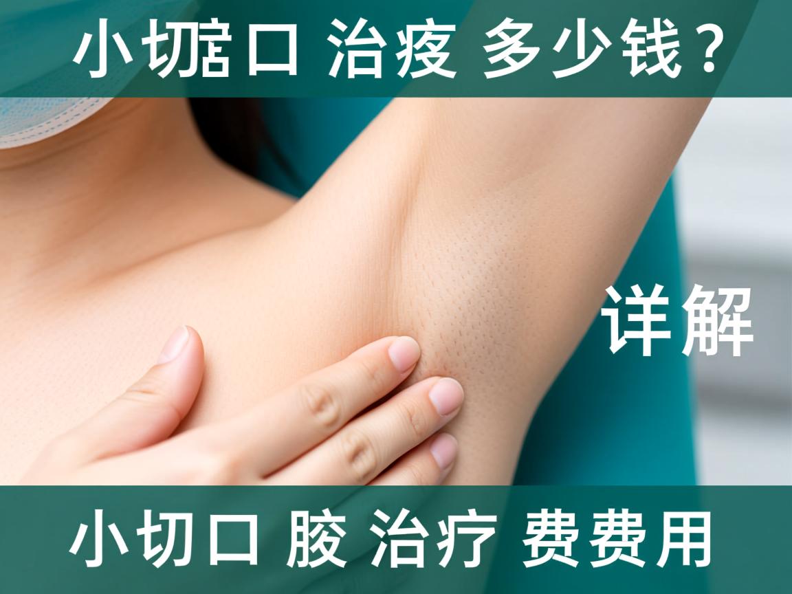 小切口治疗腋臭多少钱？详解小切口腋臭治疗费用