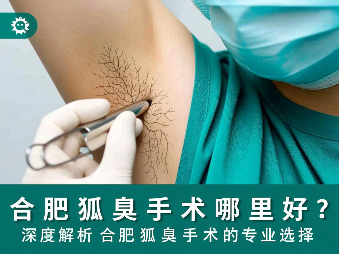 合肥狐臭手术哪里好？深度解析合肥狐臭手术的专业选择