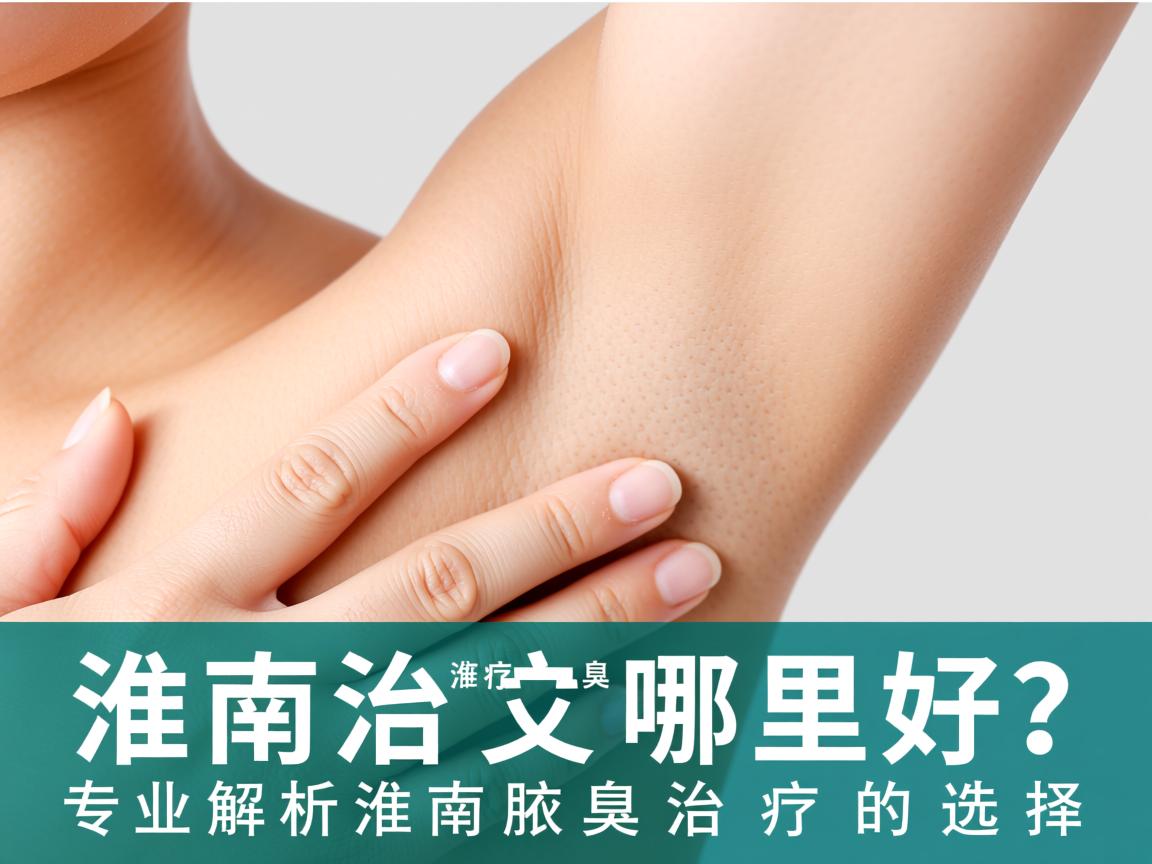 淮南治疗腋臭哪里好？专业解析淮南腋臭治疗的选择