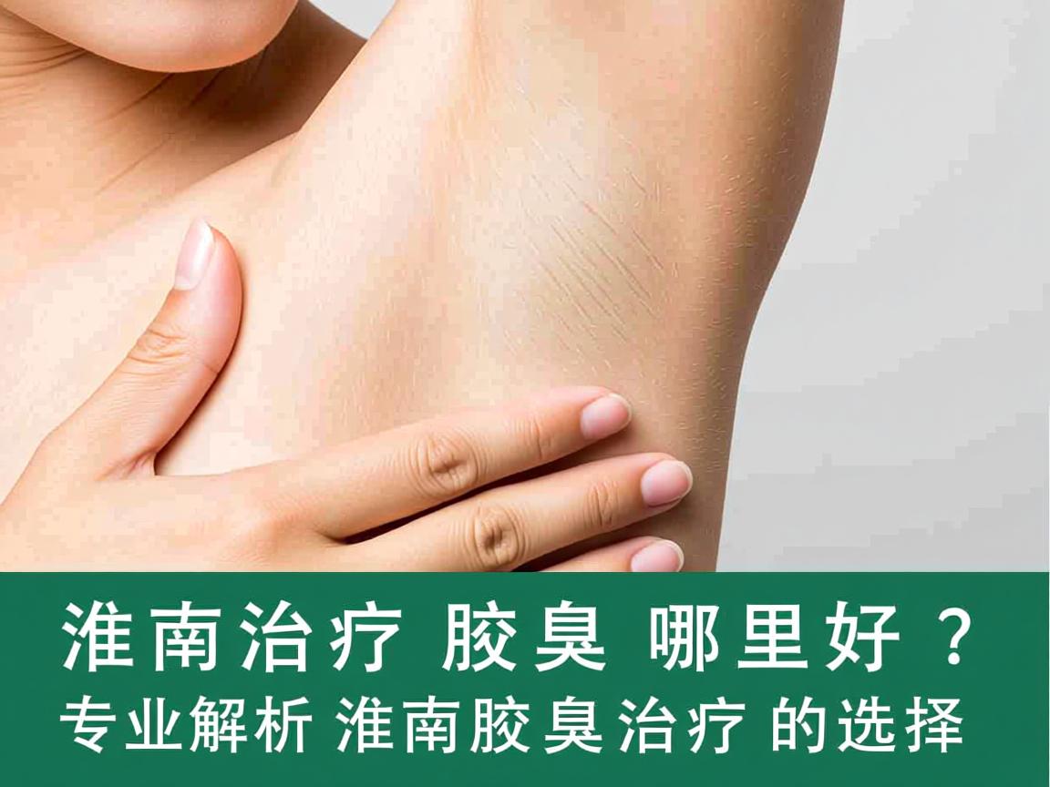 淮南治疗腋臭哪里好？专业解析淮南腋臭治疗的选择