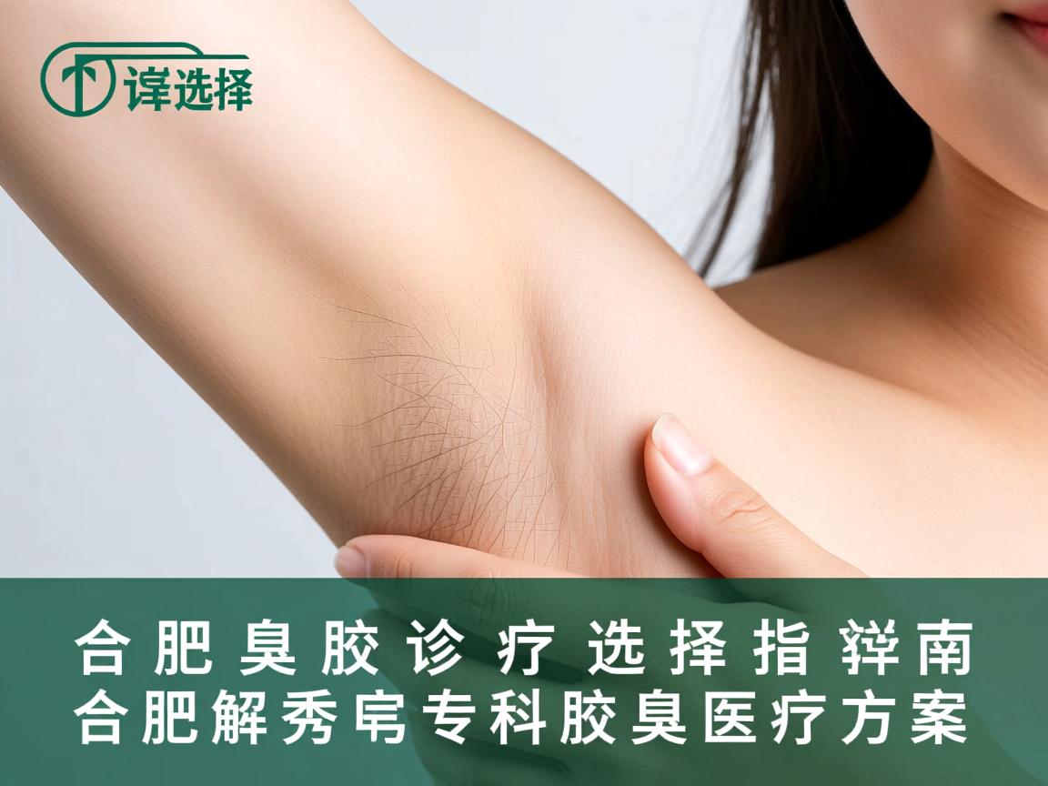 合肥腋臭诊疗选择指南，详解合肥腋秀专科的腋臭医疗方案