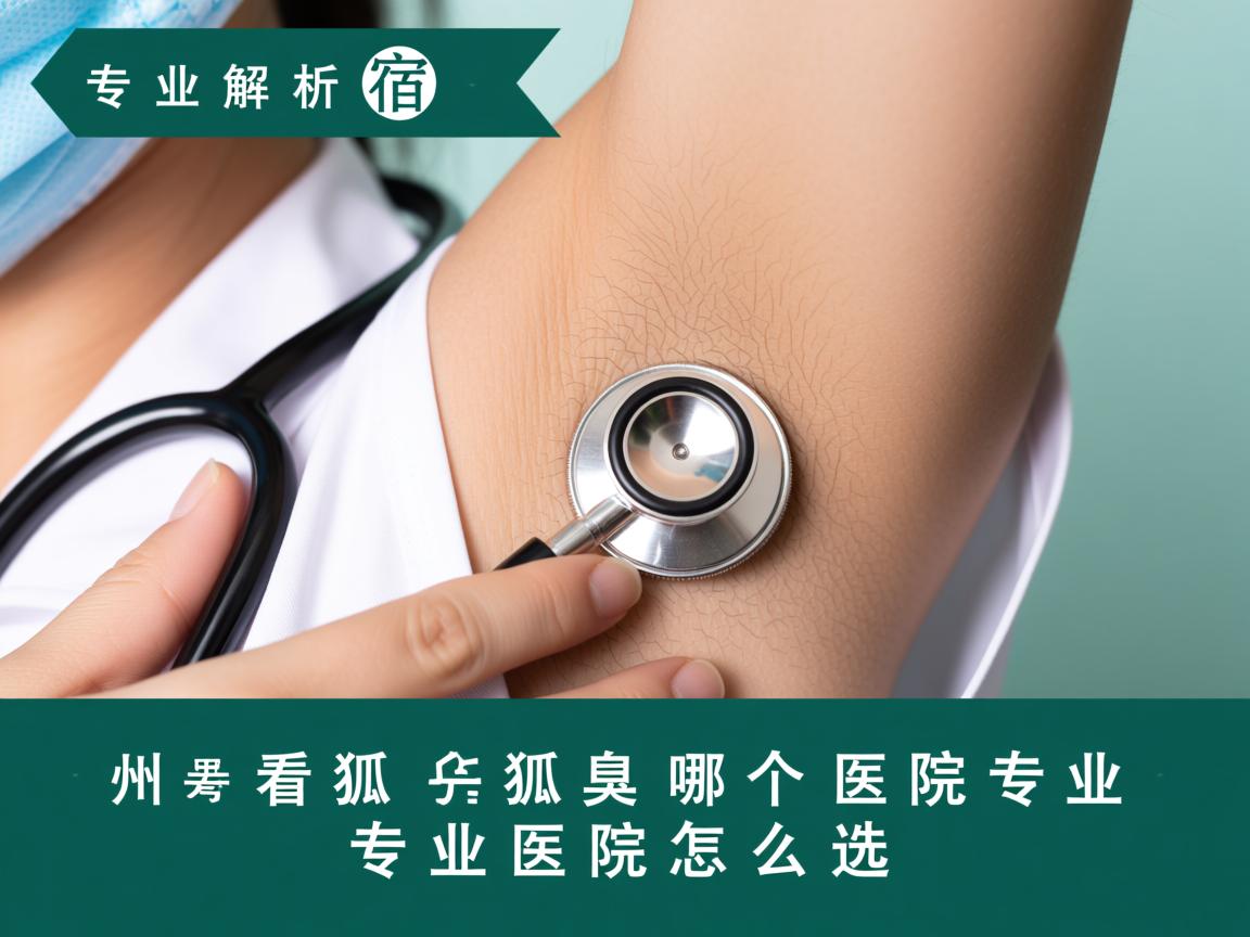 专业解析，宿州看狐臭哪个医院专业，专业医院怎么选