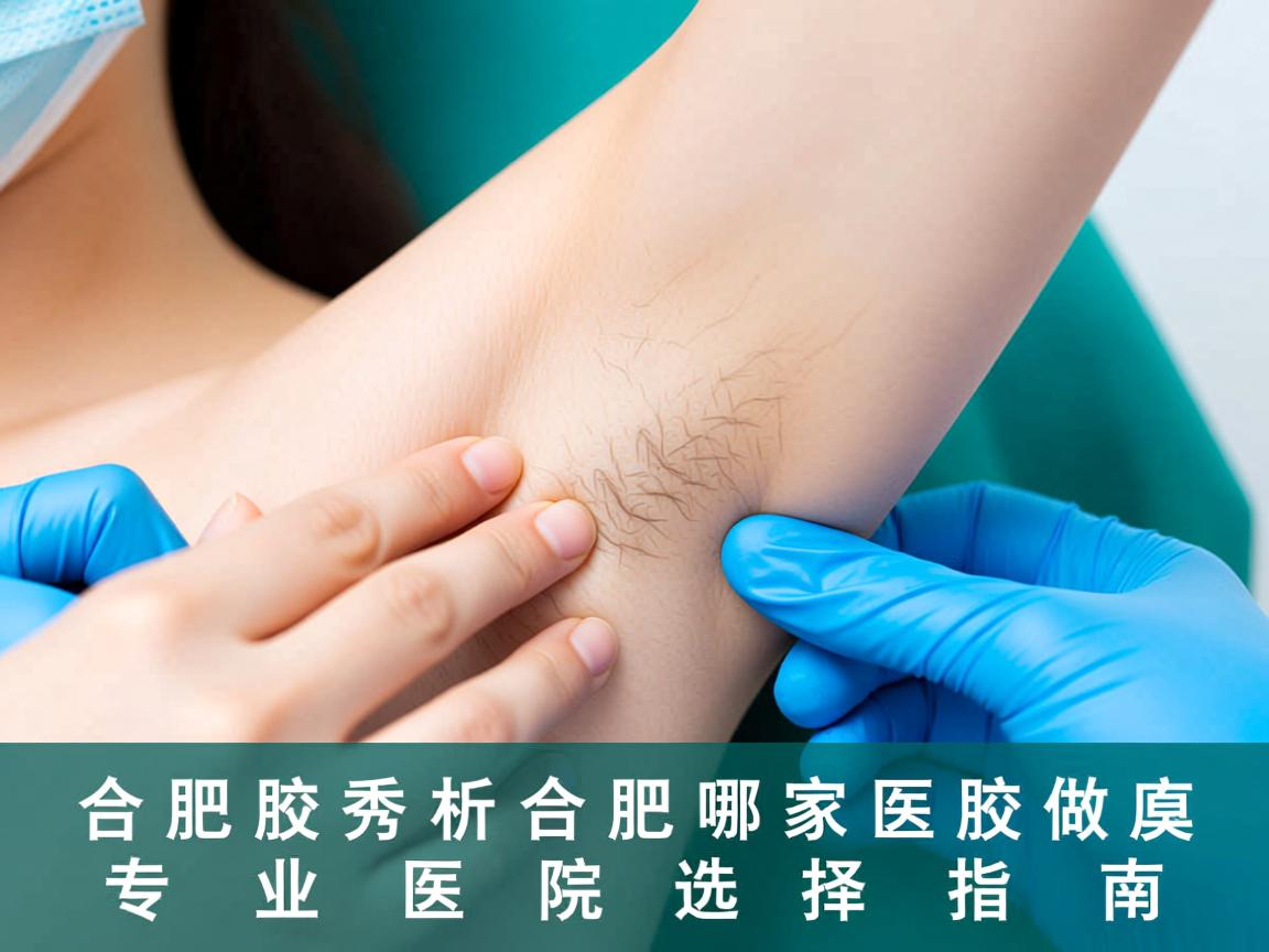 合肥腋秀解析，合肥哪家医院做腋臭好，专业医院选择指南