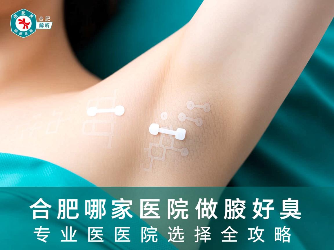 合肥腋秀解析，合肥哪家医院做腋臭好，专业医院选择全攻略