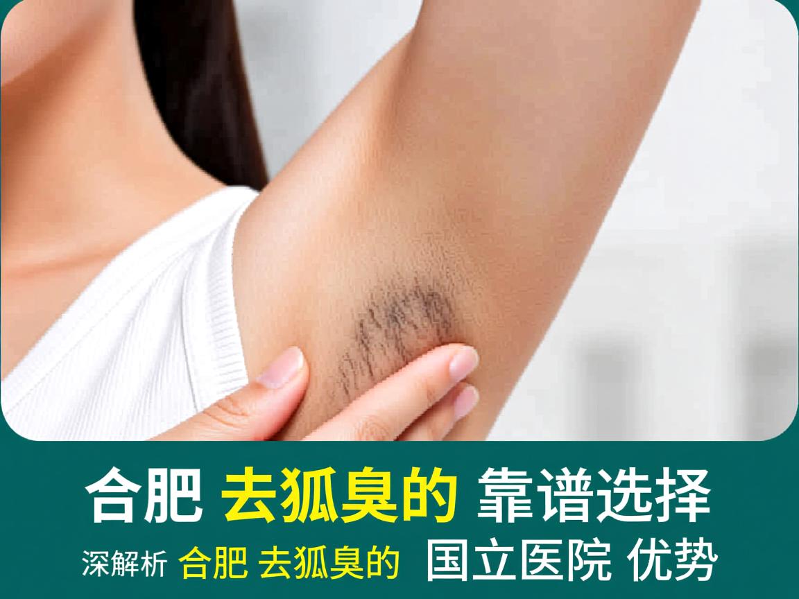 合肥去狐臭的靠谱选择，深度解析合肥去狐臭的国立医院优势